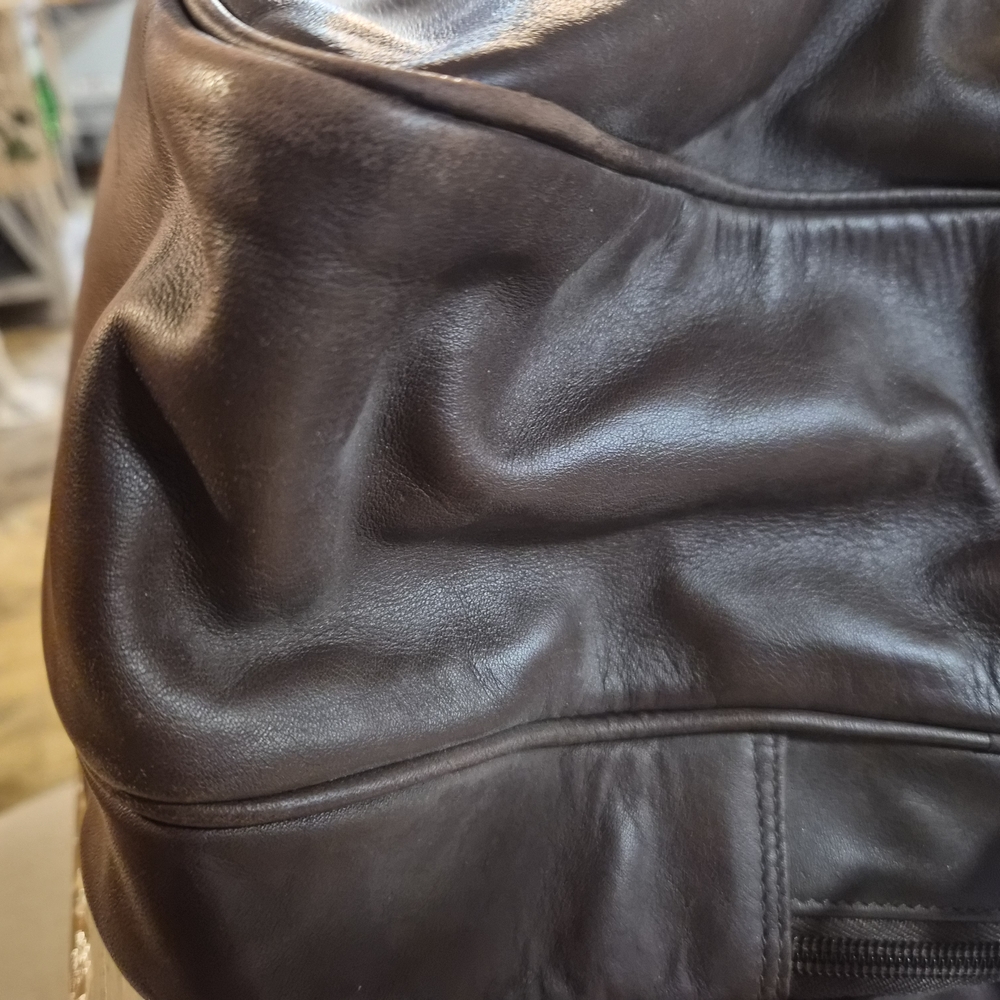 Coach Brown Leather Travel Bag - Picture 6 of 13